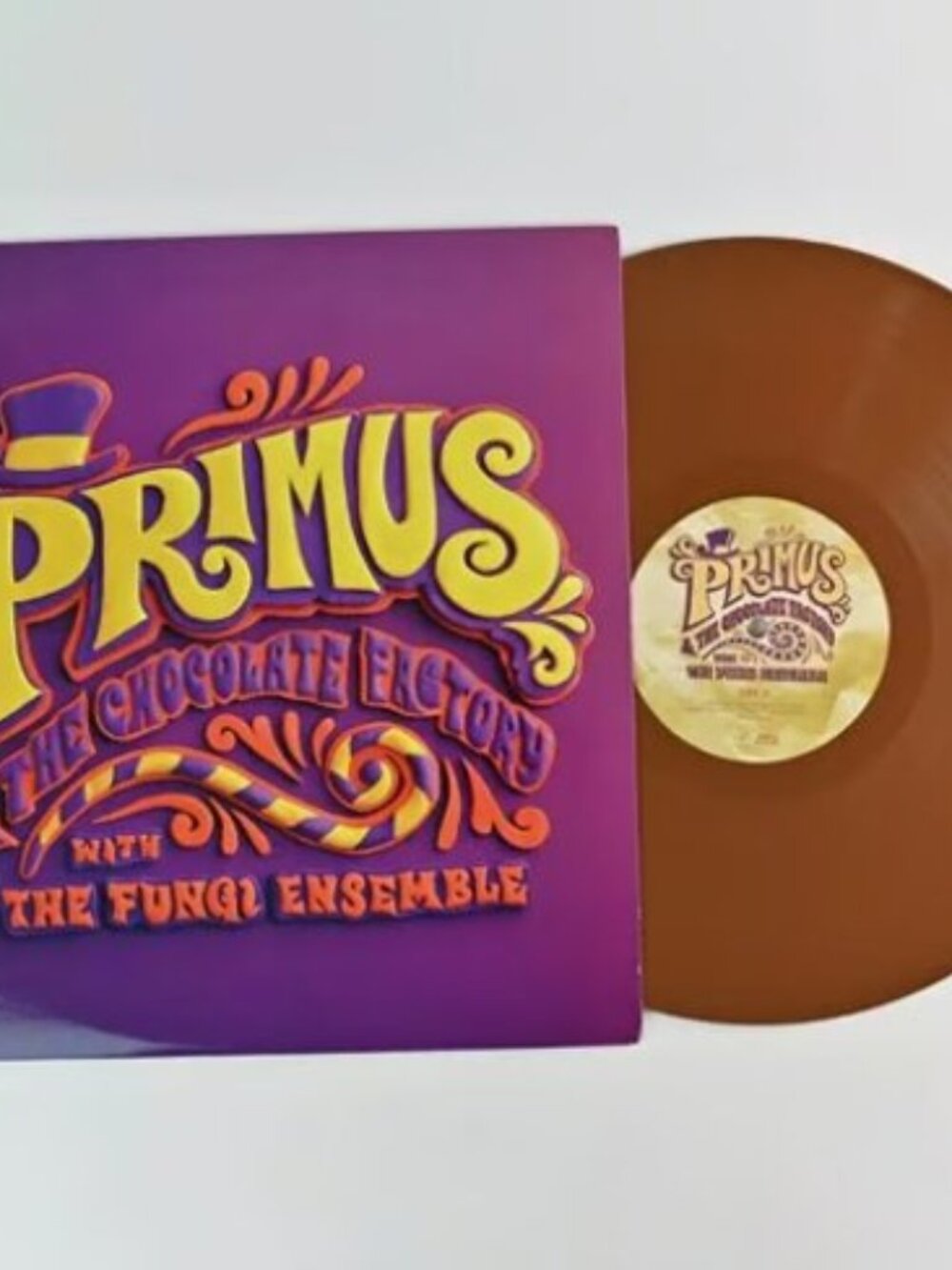 Primus & The Chocolate Factory LP ~ Ltd Ed Chocolate Brown Vinyl ~ New/Sealed!